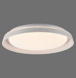 JUST LIGHT SATI LED Deckenleuchte Warmweiss Dimmbar 19,5W weiss 14368-16