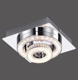 JUST LIGHT TIM LED Deckenleuchte Warmweiss 5W chrom 14520-17