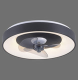 JUST LIGHT VENIKA LED Deckenleuchte CCT Dimmbar 36W schwarz 14644-18