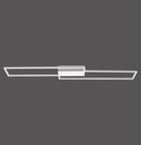 JUST LIGHT ASMIN LED Deckenleuchte CCT Dimmbar 24W 3-fach stahl 14711-55