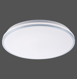 JUST LIGHT ISABELL LED Deckenleuchte Warmweiss 22W chrom IP44 14844-17