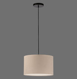 JUST LIGHT DURO Pendelleuchte E27 max. 10W sand 14892-39