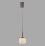 JUST LIGHT NAMI LED Pendelleuchte Warmweiss Dimmbar 5W sand 15176-39