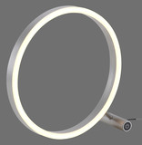 JUST LIGHT RITUS LED Tischleuchte Warmweiss Dimmbar 11,5W aluminium 15390-95