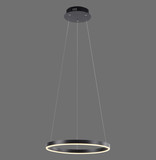 JUST LIGHT RITUS LED Pendelleuchte Warmweiss Dimmbar 20W anthrazit 15393-13