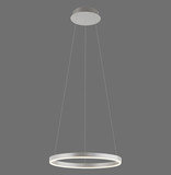 JUST LIGHT RITUS LED Pendelleuchte Warmweiss Dimmbar 20W aluminium 15393-95
