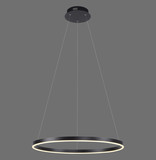 JUST LIGHT RITUS LED Pendelleuchte Warmweiss Dimmbar 28W anthrazit 15394-13