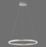 JUST LIGHT RITUS LED Pendelleuchte Warmweiss Dimmbar 28W aluminium 15394-95