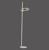 JUST LIGHT RITUS LED Stehleuchte Warmweiss Dimmbar 19,5W 2-fach stahl 15397-55