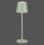 JUST LIGHT EURIA LED AKKU-Tischleuchte Warmweiss Dimmbar 2,5W grün IP54 19250-43