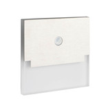 Kanlux LED Wandeinbauleuchte Sabik 0,8W neutralweiss 4000K Bewegungsmelder Edelstahl 23795