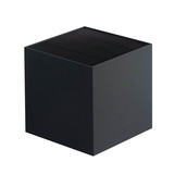 Kanlux LED Solar-Wandleuchte Reka 6W CCT warm-/neutral-/tageslichtweiss 3000K/4000K/6500K Bewegungsmelder Akku IP65 Graphit Aluminium 15x15cm 28997