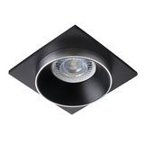 Kanlux SIMEN 29132 Einbau Downlight max. 35W GX5,3/GU10 silber/schwarz/schwarz
