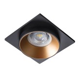 Kanlux SIMEN 29134 Einbau Downlight max. 35W GX5,3/GU10 schwarz/Gold/schwarz