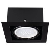 Kanlux Downlight, Einbauleuchte MATEO ES Schwarz 32930