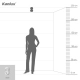 Kanlux Wand-Deckenleuchte GALOBA GU10 Weiß 33670