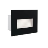 Kanlux Außenleuchte/Wandeinbau GLASI LED Schwarz IP44 33691