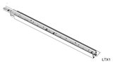 Kanlux ALIN LED Linearleuchten-System LM-LTX1-MM-WW-MAT-S 35037