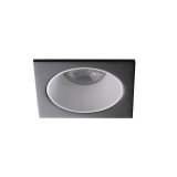 Kanlux Einbau-Downlight, Einbauleuchte GLOZO DSL Gx5,3/GU10 Weiß/Schwarz 36214
