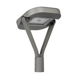 Kanlux LED Mastleuchte Parcoli 50W einstellbar CCT warm-/neutral-/tageslichtweiss 3000K/4000K/6500K IP66 Grau Aluminium 30x30cm 36435