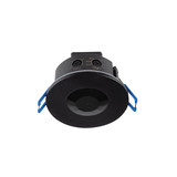 Kanlux Bewegungsmelder Merge PIR Decke Einbau IP65 Schwarz Linse Schwarz 37371