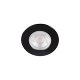 Kanlux LED Downlight Fizu 5,5W CCT warm-/neutral-/tageslichtweiss 3000K/4000K/6500K IP65 Schwarz Ø8cm 38269