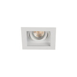 Kanlux Einbaurahmen Aret GU10/GU5,3 Weiß Aluminium 10x10cm 38364