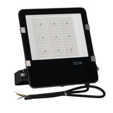 Kanlux LED Fluter Agor 150W neutralweiss 4000K IP65 asymmetrisch Schwarz Metall 38424