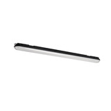 Kanlux LED Feuchtraumleuchte MAH Max 38W neutralweiss 4000K IP66 Schwarz 117,5cm 38469