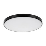 Kanlux LED Deckenleuchte S Plafon 20W CCT warm-/tageslichtweiss 3000-6500K dimmbar WLAN App Schwarz Ø39cm 38610