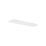 Kanlux LED Langfeldleuchte Lincea 24W einstellbar CCT warm-/neutral-/tageslichtweiss 3000K/4000K/6500K Weiß Stahl 70x17cm 38795