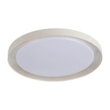 Kanlux LED Deckenleuchte Anbar 37W CCT warm-/tageslichtweiss 3000-6500K Fernbedienung Weiß Stahl Ø55cm 38931