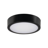 Kanlux LED Deckenleuchte Daber 13W einstellbar CCT warm-/neutralweiss 3000K/3500K/4000K Bewegungsmelder IP66 Schwarz Ø25cm 39023
