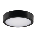 Kanlux LED Deckenleuchte Daber 20W einstellbar CCT warm-/neutralweiss 3000K/3500K/4000K Bewegungsmelder IP66 Schwarz Ø30cm 39027