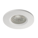 Kanlux Einbaurahmen Talu GU10/GU5,3 IP44 Weiß Aluminium Ø8cm 39540