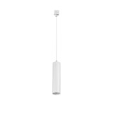 Kanlux Pendelleuchte für 1-Phasen Stromschiene ATL GU10 Weiß Eisen 22cm 45917