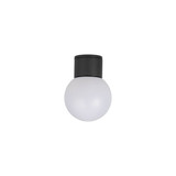 Kanlux Außendeckenleuchte Stono E27 IP65 Anthrazit Aluminium Ø15cm 46082