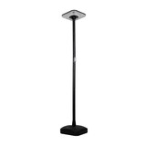 Kanlux LED Solar-Stehleuchte Pareno 25W CCT warm-/neutral-/tageslichtweiss 3000K/4000K/6500K Bewegungsmelder Fernbedienung Akku IP54 Schwarz 260cm 46450