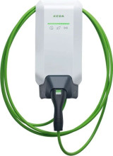 KEBA 131114 Wallbox KC-P40-16EU0-C6S1AM00 BLE-WiFi RFID, MID Ladestation 11kW 3-Phasig 6m weiß