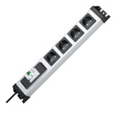 Kopp Steckdosenleiste RCD Powerversal 4-fach mit FI/LS-Schalter B16A/30mA