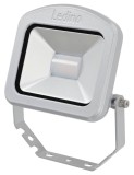 Ledino LED-Strahler mit Sensor Flutlicht Charlottenburg 50SWI, 50W, 3000K, silber warmweiss