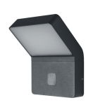Ledvance Endura Style Wall Wide Sensor 12W LED Wandleuchte IP44 Wandstrahler schwarz