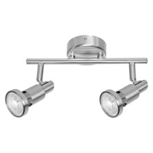 LEDVANCE LED Spot-Deckenleuchte GU10 2x2.6W 2700K warmweiss, Deckenspot 4058075540545