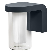 LEDVANCE SMART+ CASCADE LED Außenwandleuchte 10W RGBW dimmbar IP44 dunkelgrau 4058075564244