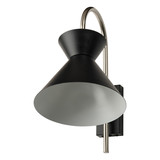 OSRAM Wandleuchte Decor Waist Wall E27 Black 4058075846784