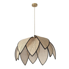 OSRAM Pendelleuchte Decor Rattan Lotus Pendant 670 E27 Brown 4058075847224
