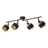 OSRAM LED Strahler Decor Spot Hornet 4X2.8W 827 E14 Black Warm weiß 4058075847804