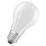 LEDVANCE LED CLASSIC höchste Effizienzklasse A 2.5W 830 gefrostet E27 Lampe 525lm 3000K warmweiss wie 40W