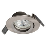 OSRAM LED Einbauleuchte LED SPOT RECESS TWISTLOCK GU10 Incl. Osram LED 4.3W GU10 Brushed Nickel Warm weiß 4099854444548
