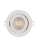 OSRAM LED Einbauleuchte LED SPOT SET RECESS SIMPLE DIM 3 x 4.9W 2700K White Dimmbar Warm weiß 4099854445842